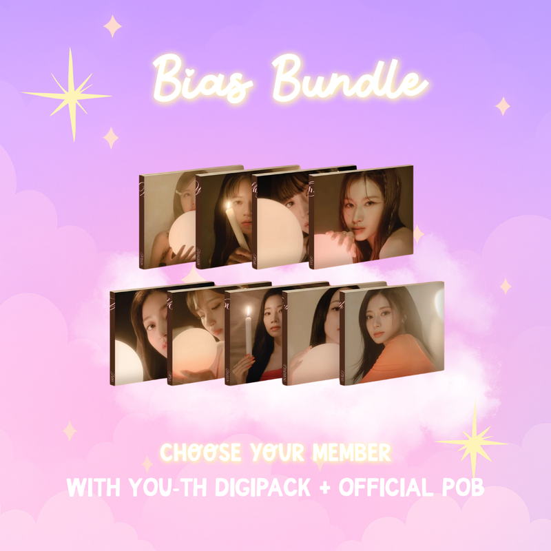TWICE – With YOU-th : Digipack Ver + POB Bias Bundle