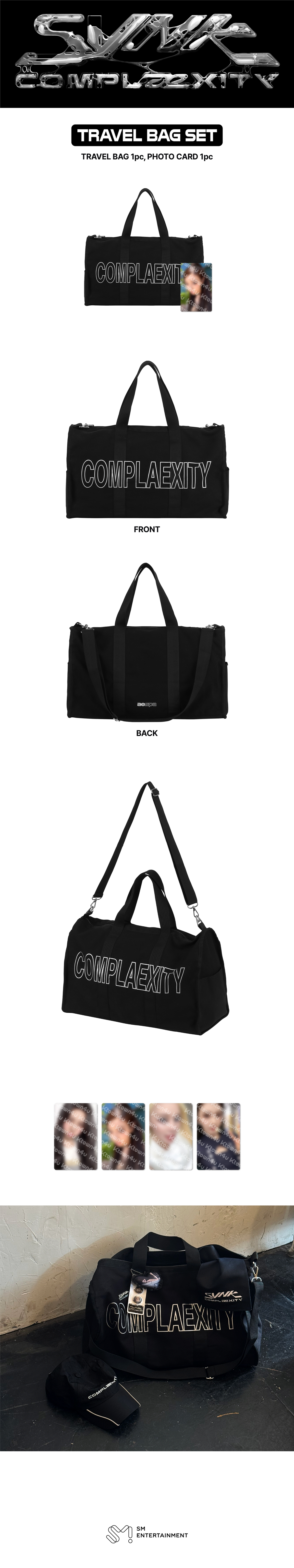(Pre Order) aespa - SYNK : COMPLæXITY LIVE TOUR Official MD: TRAVEL BAG SET