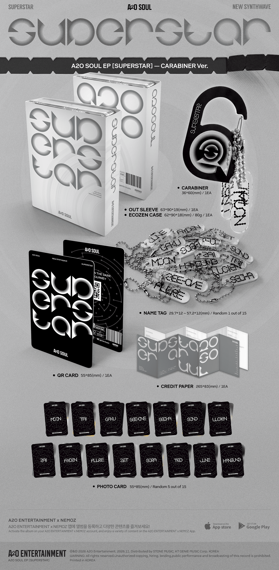 ⏳ A20 Soul - Superstar: Carabiner Ver. - KPop Idol