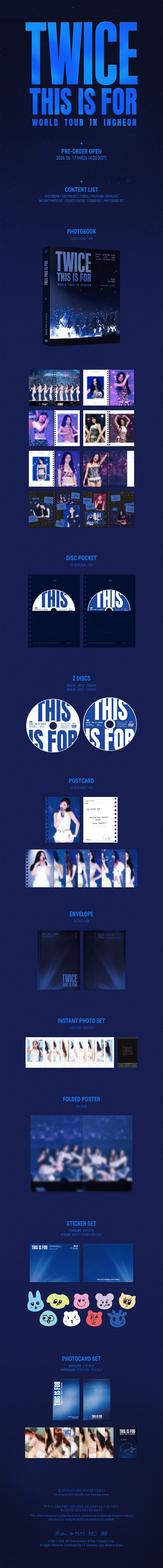 (Pre Order) Twice - This is For World Tour in Incheon DVD