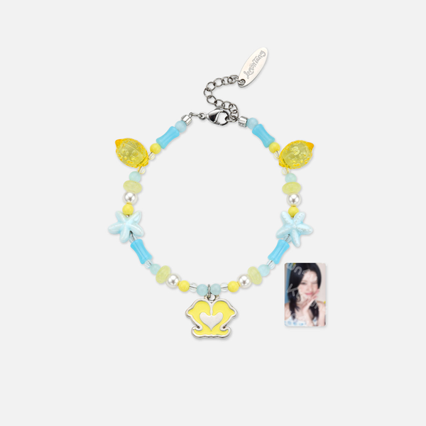 (Pre Order) Hearts2Hearts - Lemon Tang Pop Up Official MD: BEADS BRACELET SET