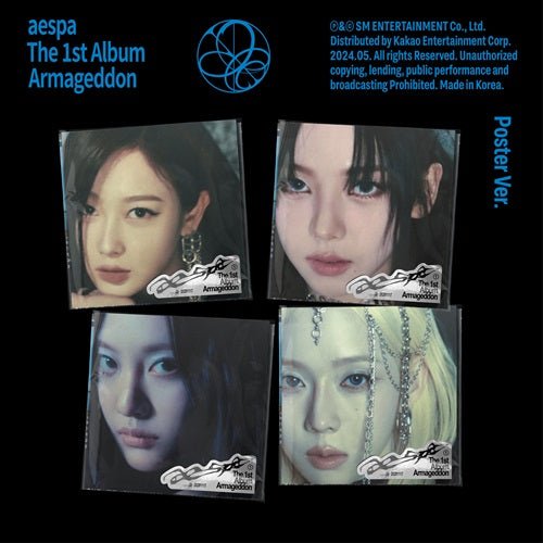 aespa - Armageddon Poster Ver. (Random Ver.) - KPop Idol