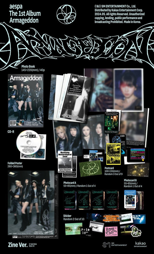 aespa - Armageddon Zine Ver. - KPop Idol