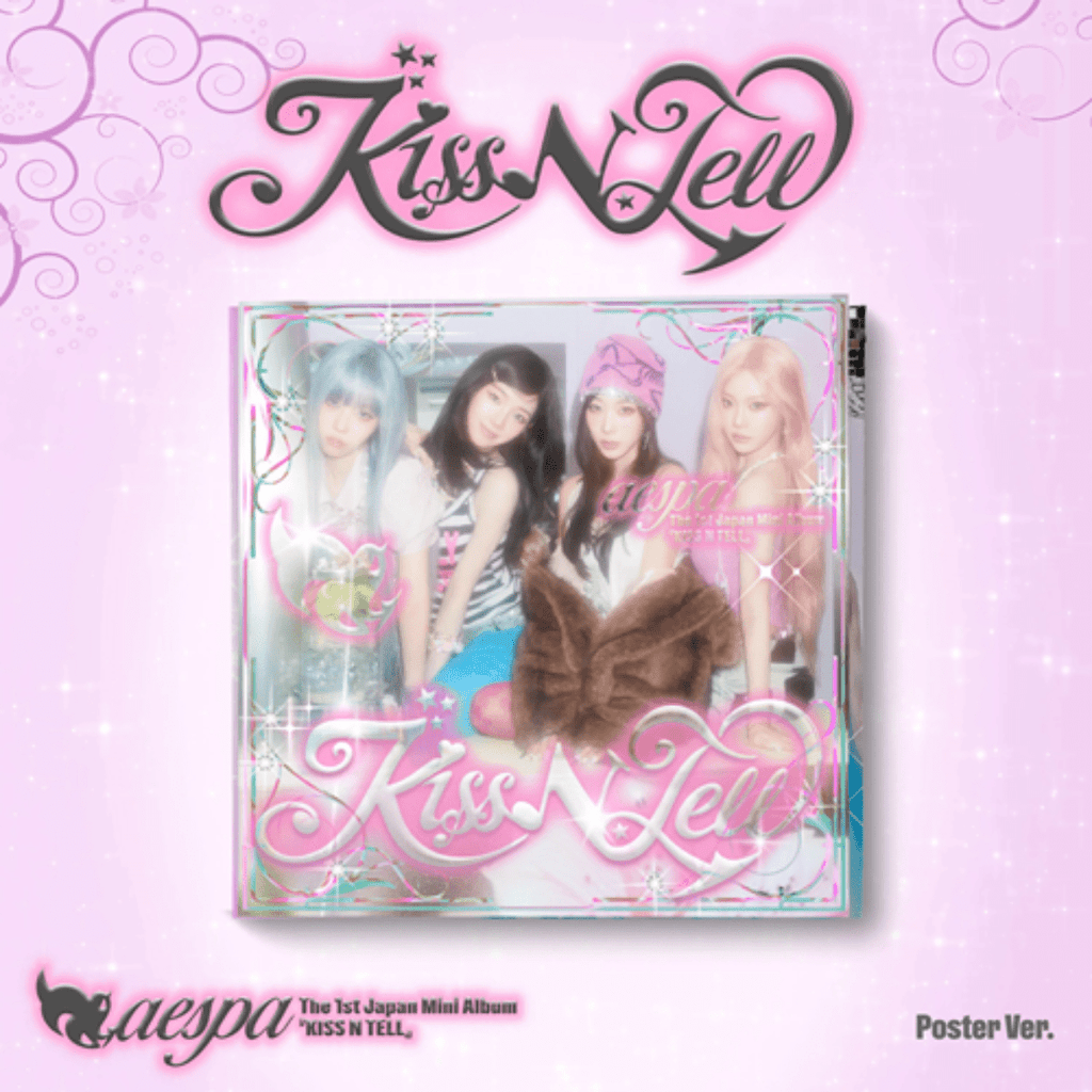 aespa Japan- Kiss N Tell: Poster Ver. - KPop Idol