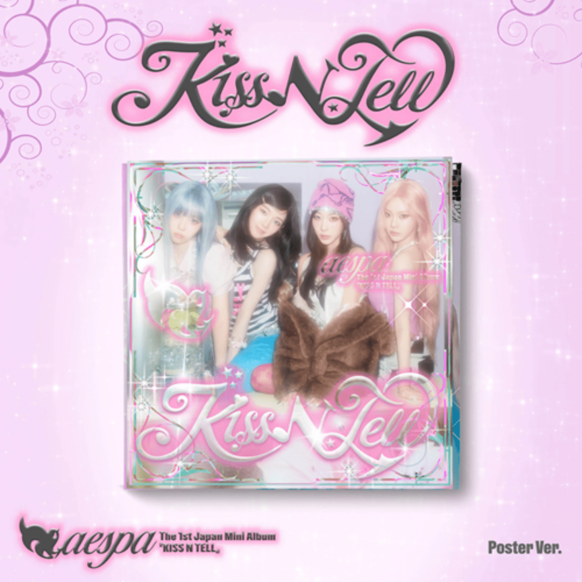 aespa Japan- Kiss N Tell: Poster Ver. - KPop Idol