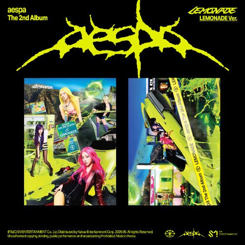 aespa - Lemonade: Lemonade Ver. - KPop Idol