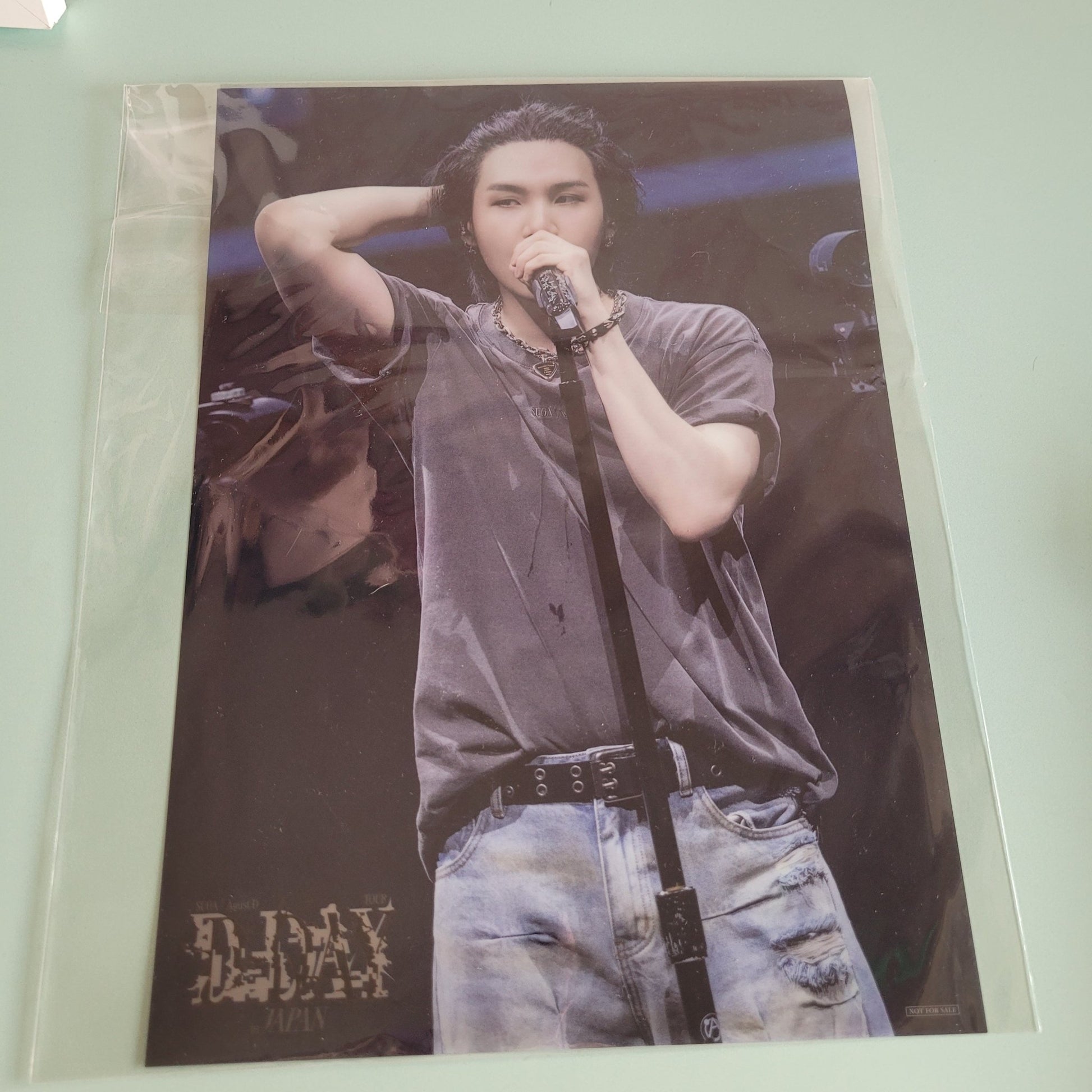 Agust D: D - Day in Japan A4 Microfilm Poster - KPop Idol