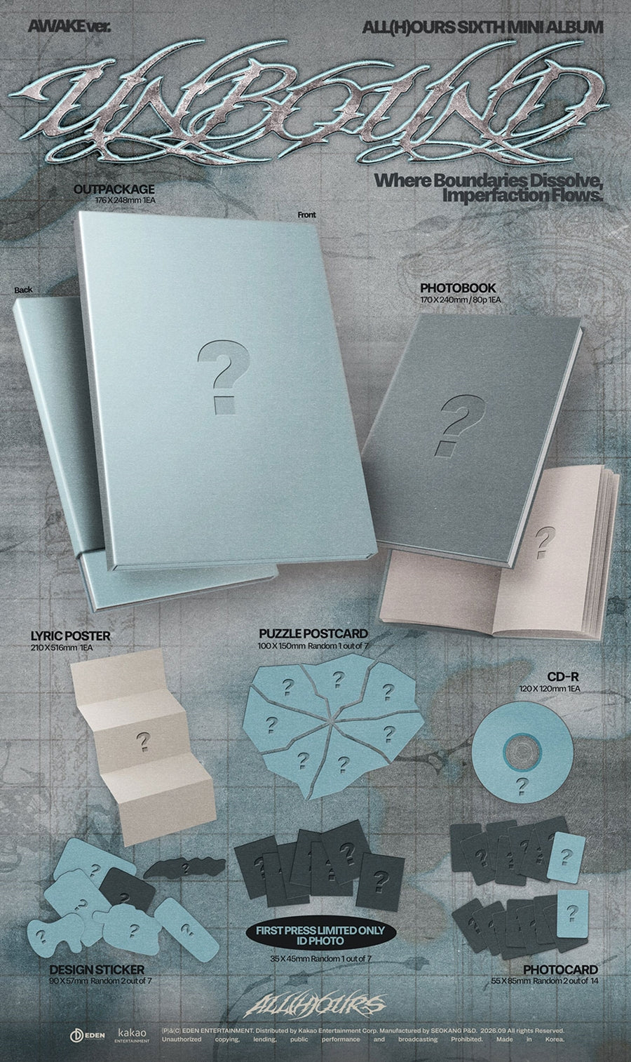 (Pre Order) All(H)ours - Unbound