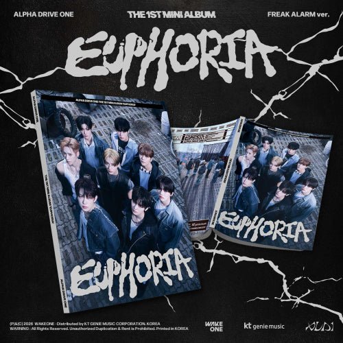 Alpha Drive One - Euphoria Freak Alarm Ver. with Makestar POB - KPop Idol
