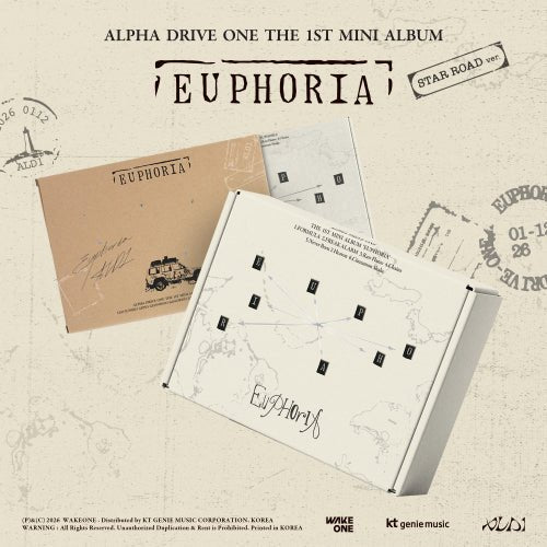 Alpha Drive One - Euphoria Star Road Ver. with Makestar POB - KPop Idol