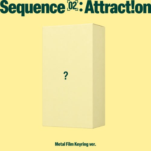⏳ And2ble - Sequence 02: Attraction - Metal Film Keyring Ver. - KPop Idol