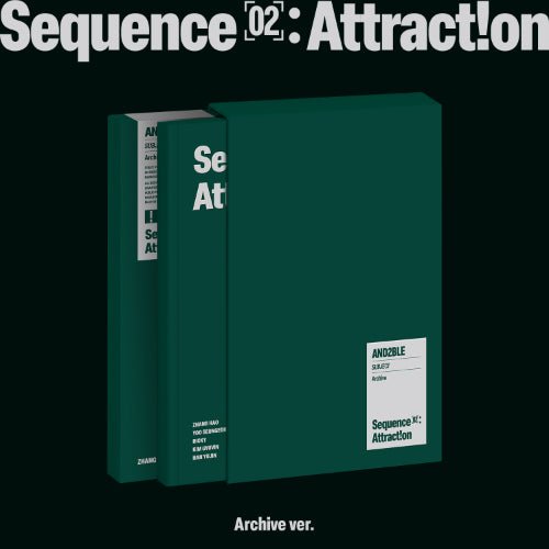 ⏳ And2ble - Sequence 02: Attraction - Photobook Ver. - KPop Idol