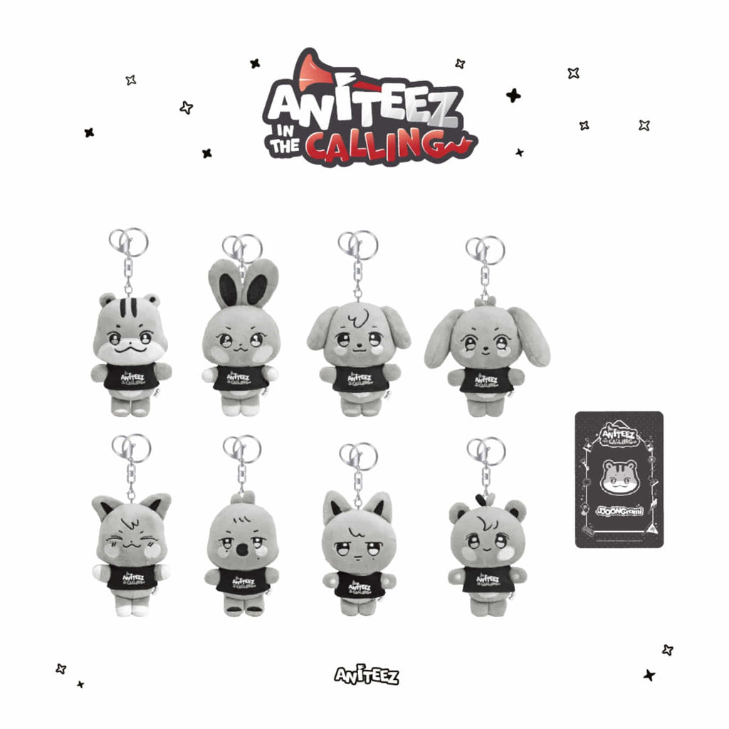 Aniteez in the Calling MD 01: THE CALLING ANITEEZ PLUSH KEYRING - KPop Idol