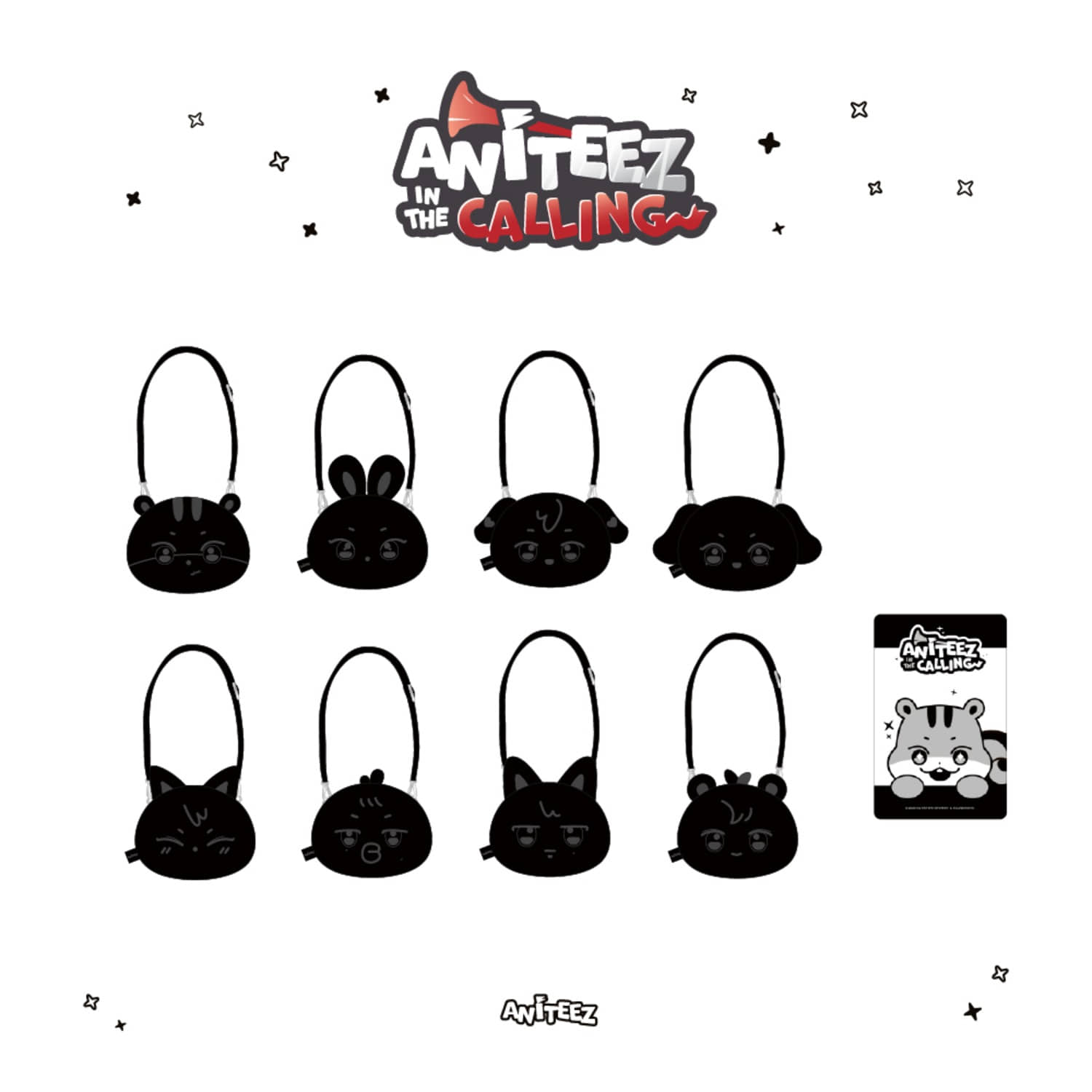 Aniteez in the Calling MD 09. FACE POUCH BAG - KPop Idol