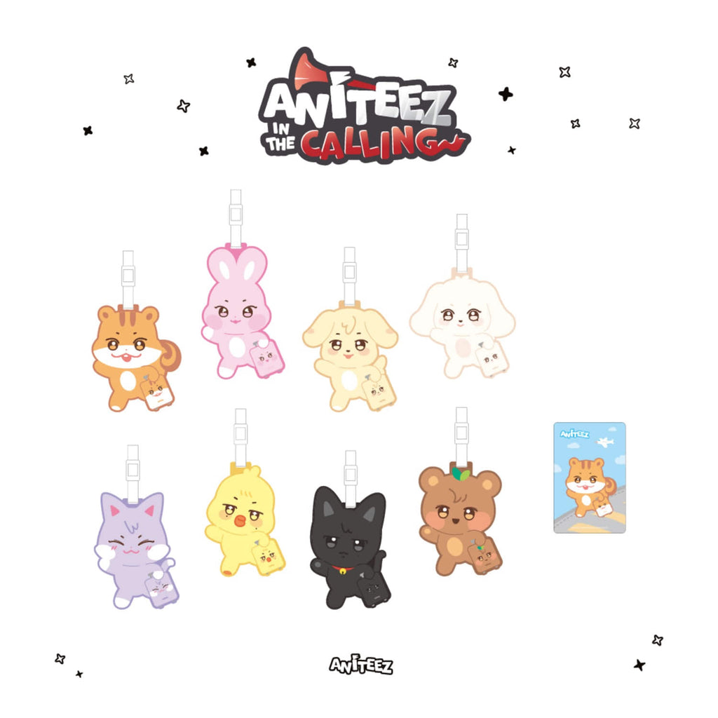 Aniteez in the Calling MD 43. PVC LUGGAGE TAG - KPop Idol