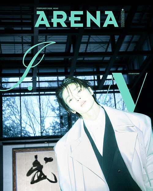 Arena Homme Korea Magazine FEB26. Cover: IN of Stray Kids - KPop Idol