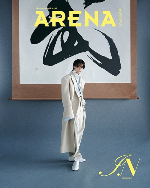 Arena Homme Korea Magazine FEB26. Cover: IN of Stray Kids - KPop Idol