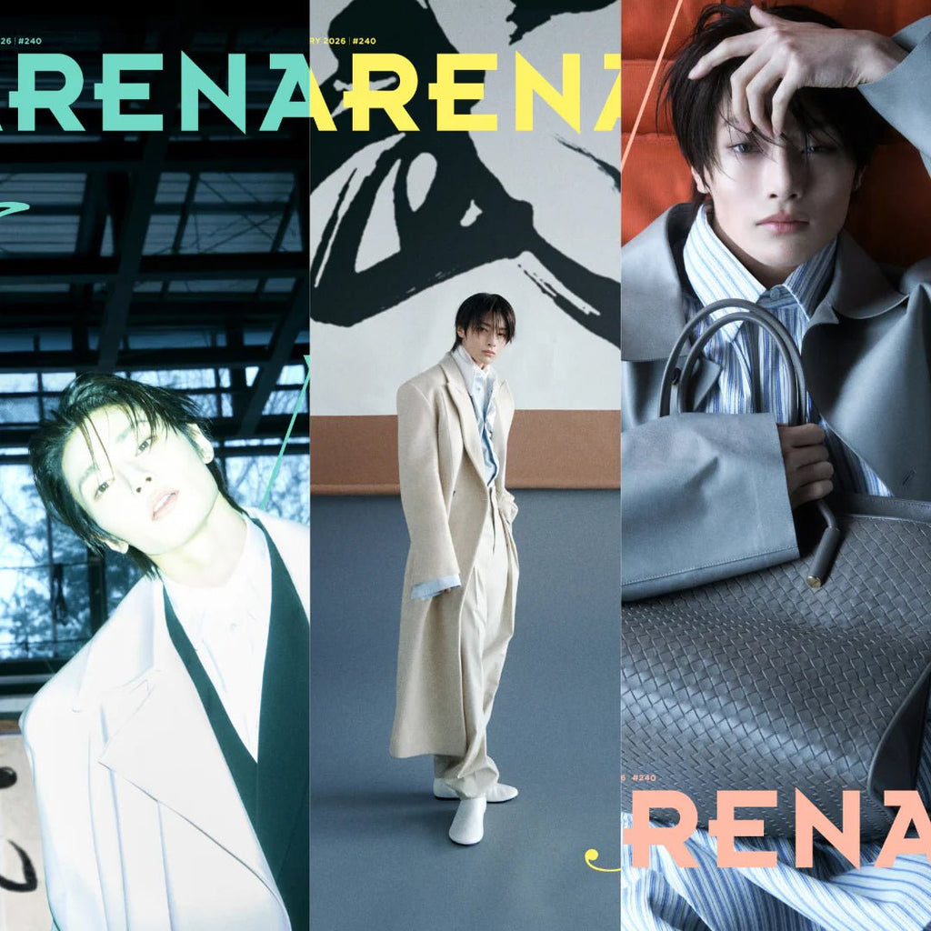 Arena Homme Korea Magazine FEB26. Cover: IN of Stray Kids - KPop Idol