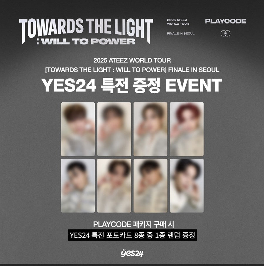 Ateez - 2025 World Tour Towards the Light: Will to Power Finale in Seoul Playcode - KPop Idol