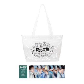 ⏳ ATEEZ - 8th Anniversary Exhibition Blue Drift: Clear Shopper Bag - KPop Idol