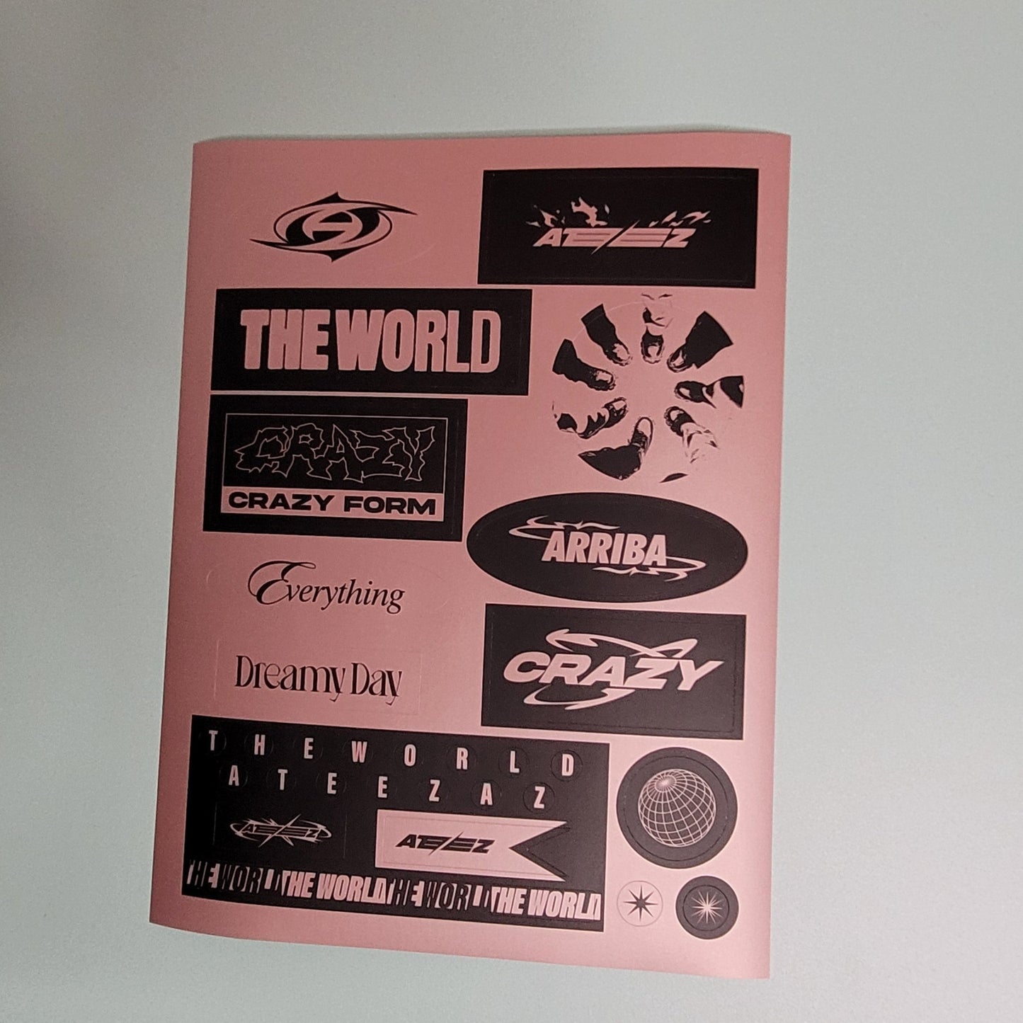 Ateez Album Stickers - Will - KPop Idol