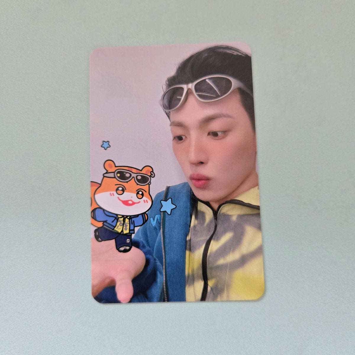 ATEEZ - Aniteez In Color Official MD Random Trading Card - Hongjoong - KPop Idol