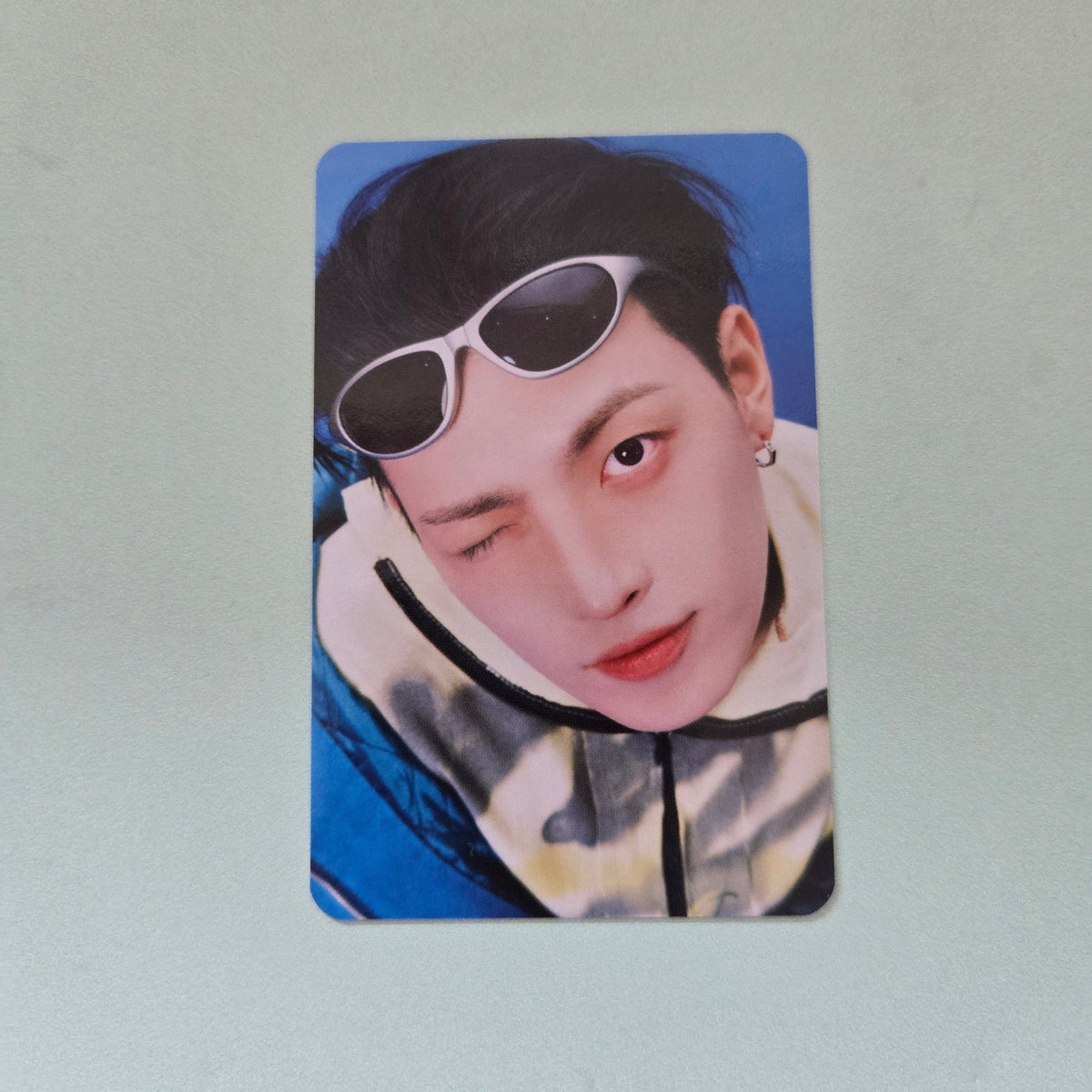 ATEEZ - Aniteez In Color Official MD Random Trading Card - Hongjoong - KPop Idol