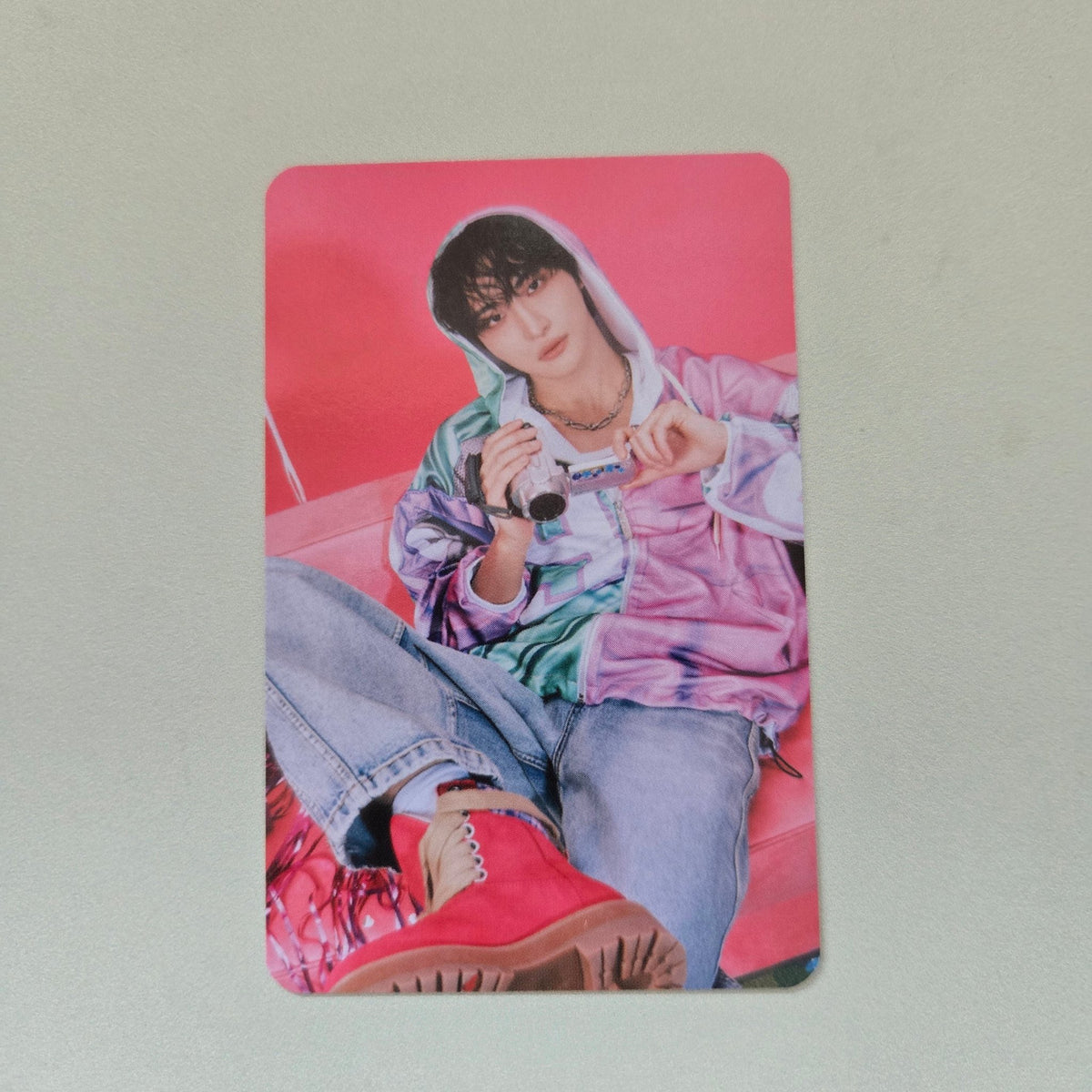 ATEEZ - Aniteez In Color Official MD Random Trading Card - Seonghwa - KPop Idol