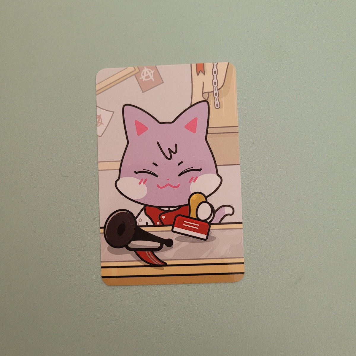 Ateez - Aniteez in the Calling Random Trading Card - Sandeokki - KPop Idol