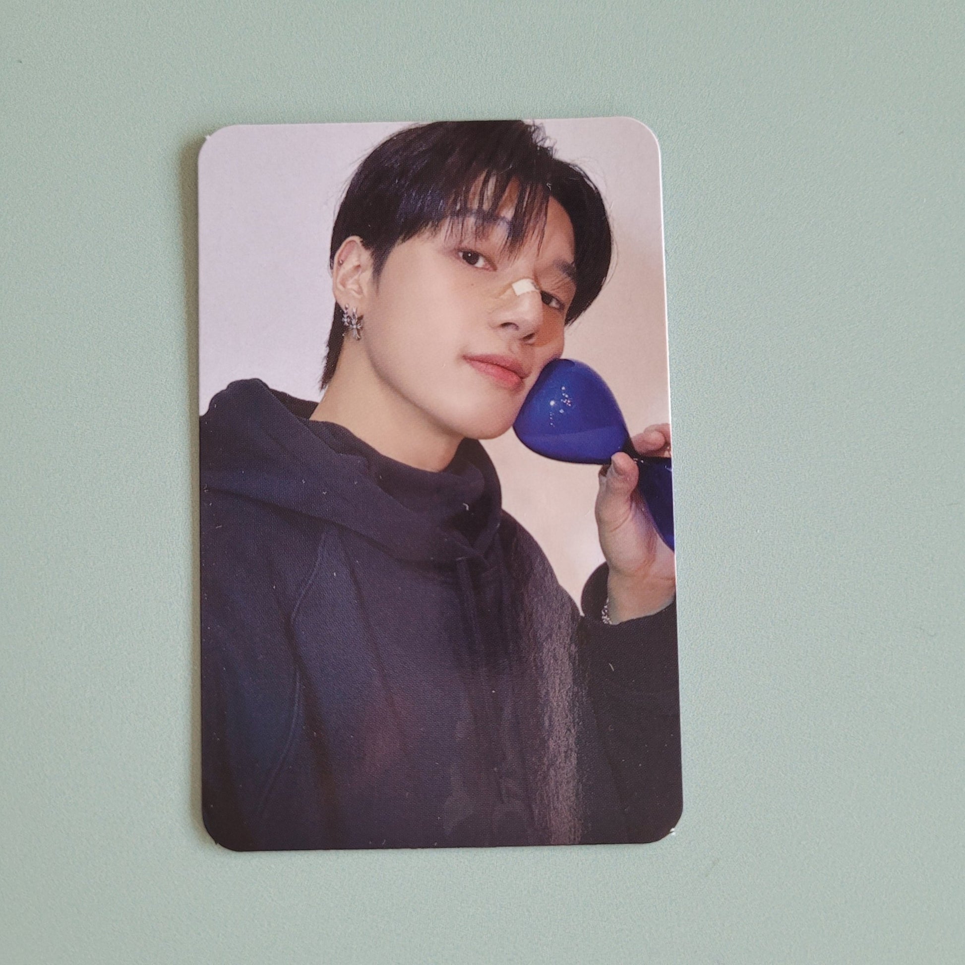 Ateez - Aniteez in Treasure POB - Mini Plush Photocard - Wooyoung - KPop Idol