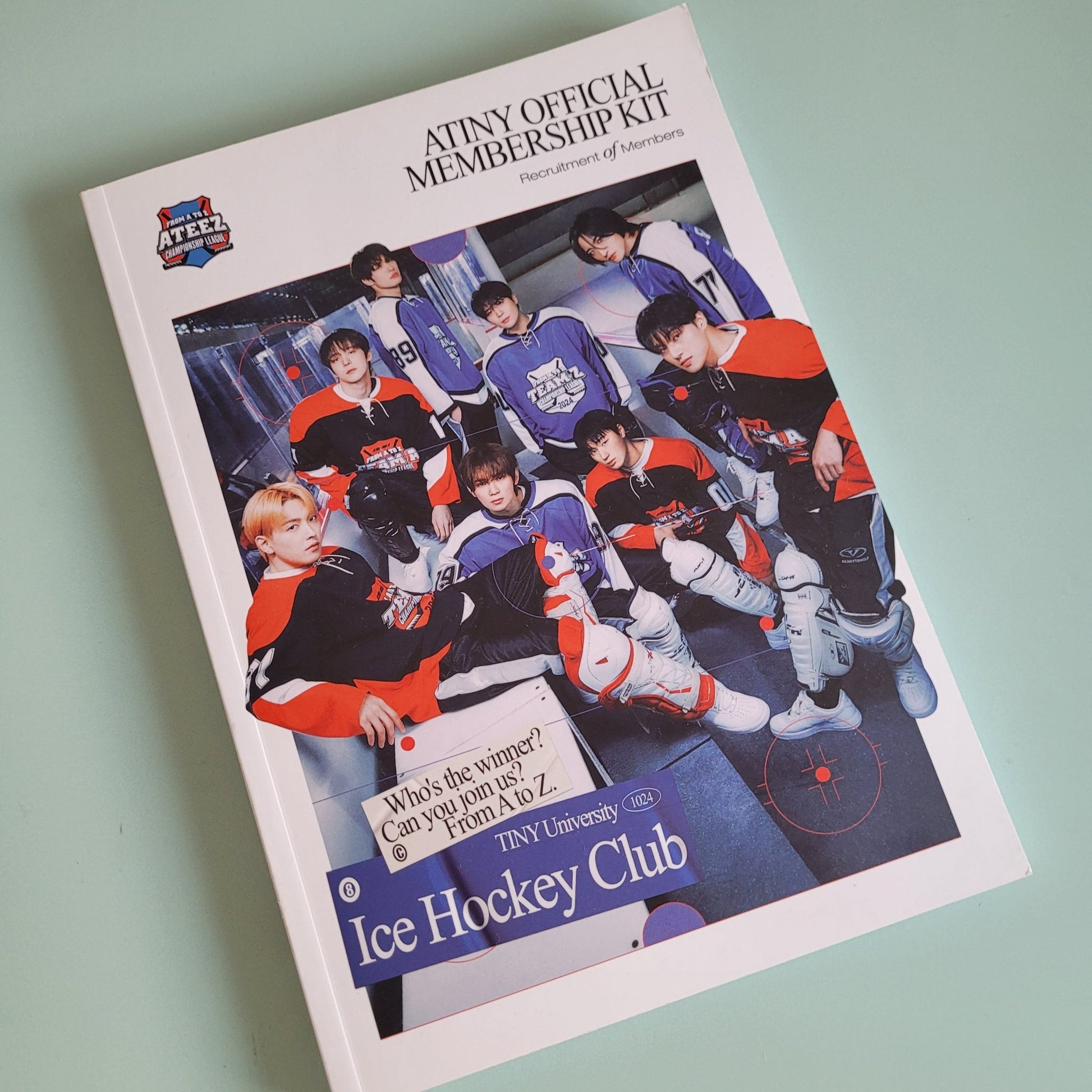 Ateez - ATINY Official Membership 2024 Photobook - KPop Idol