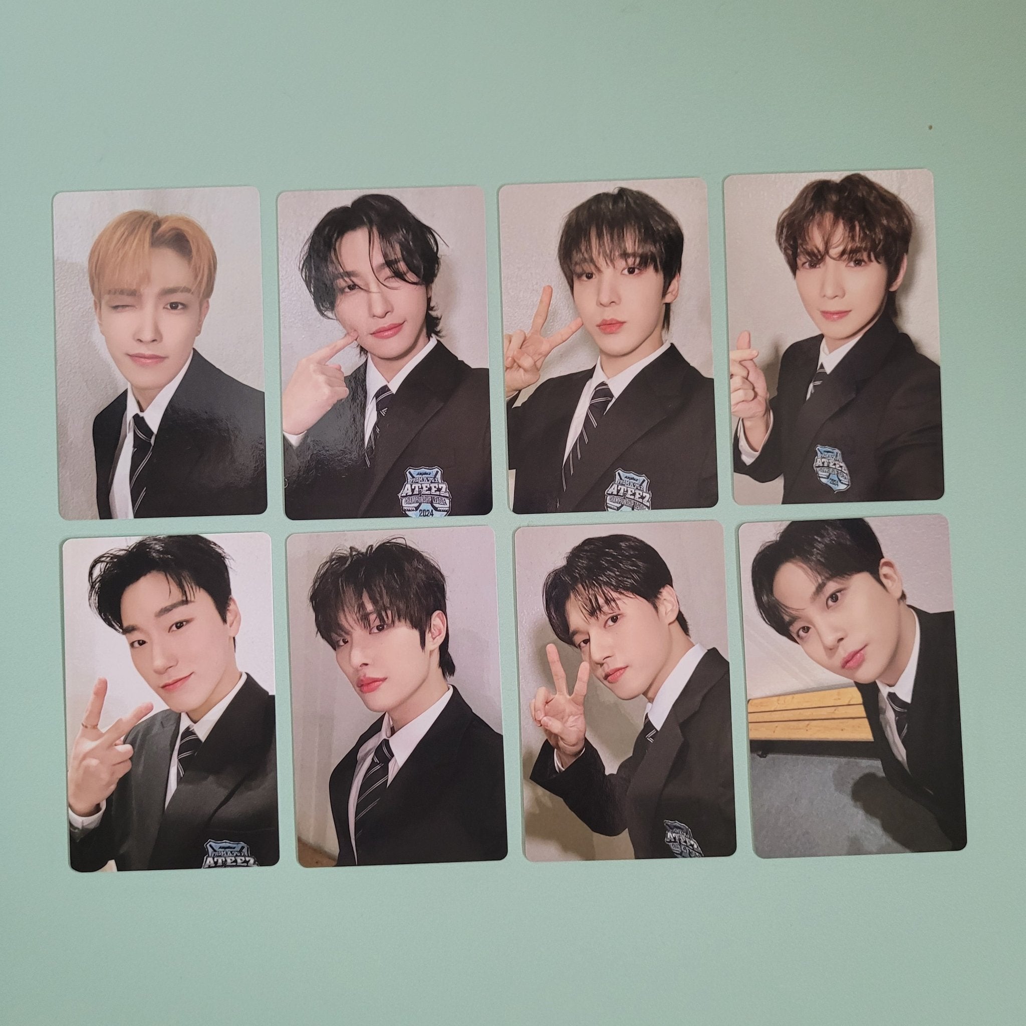 Ateez 2024 photocard set