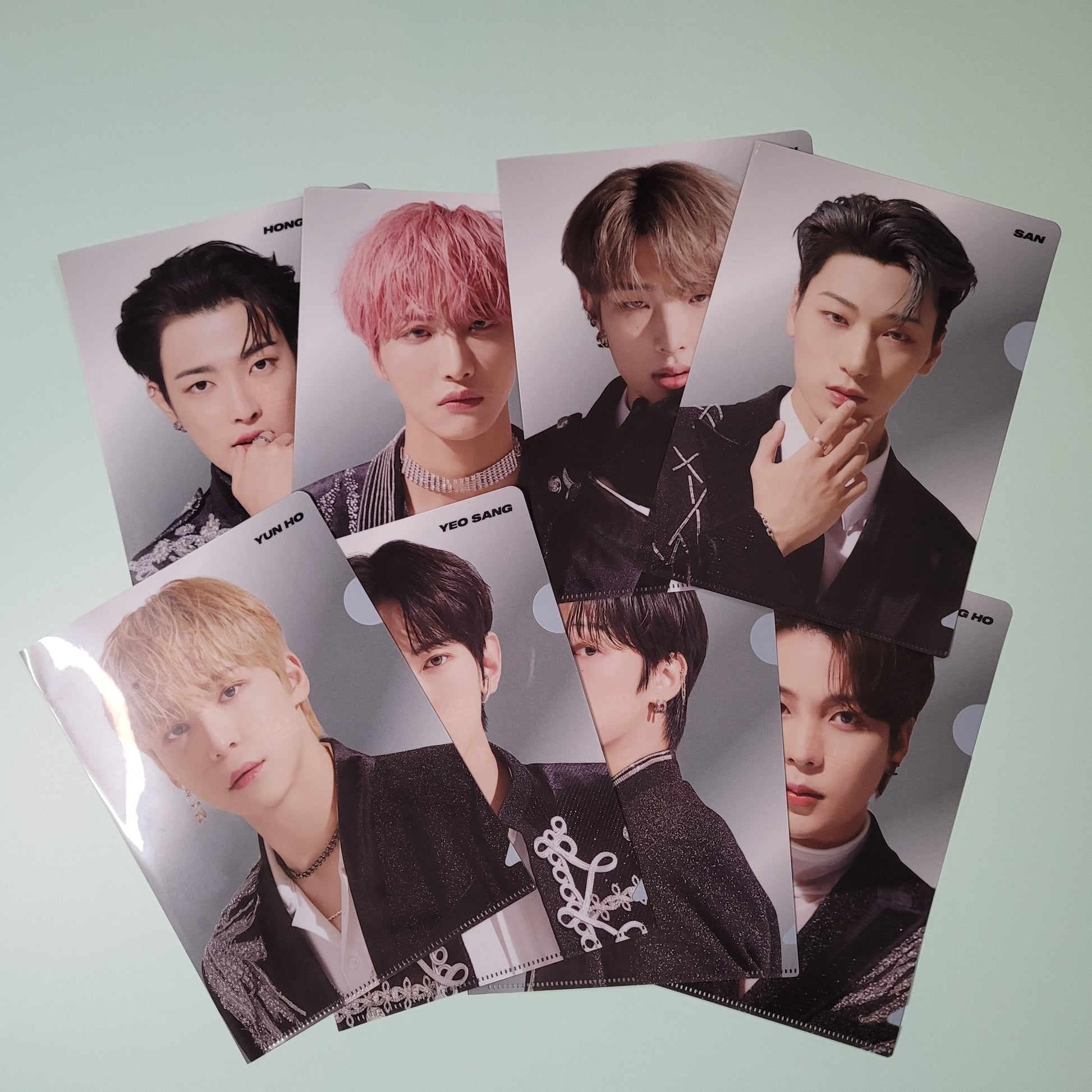 Ateez Fellowship: The Beginning of the End Japan Merch A5 Case File - KPop Idol