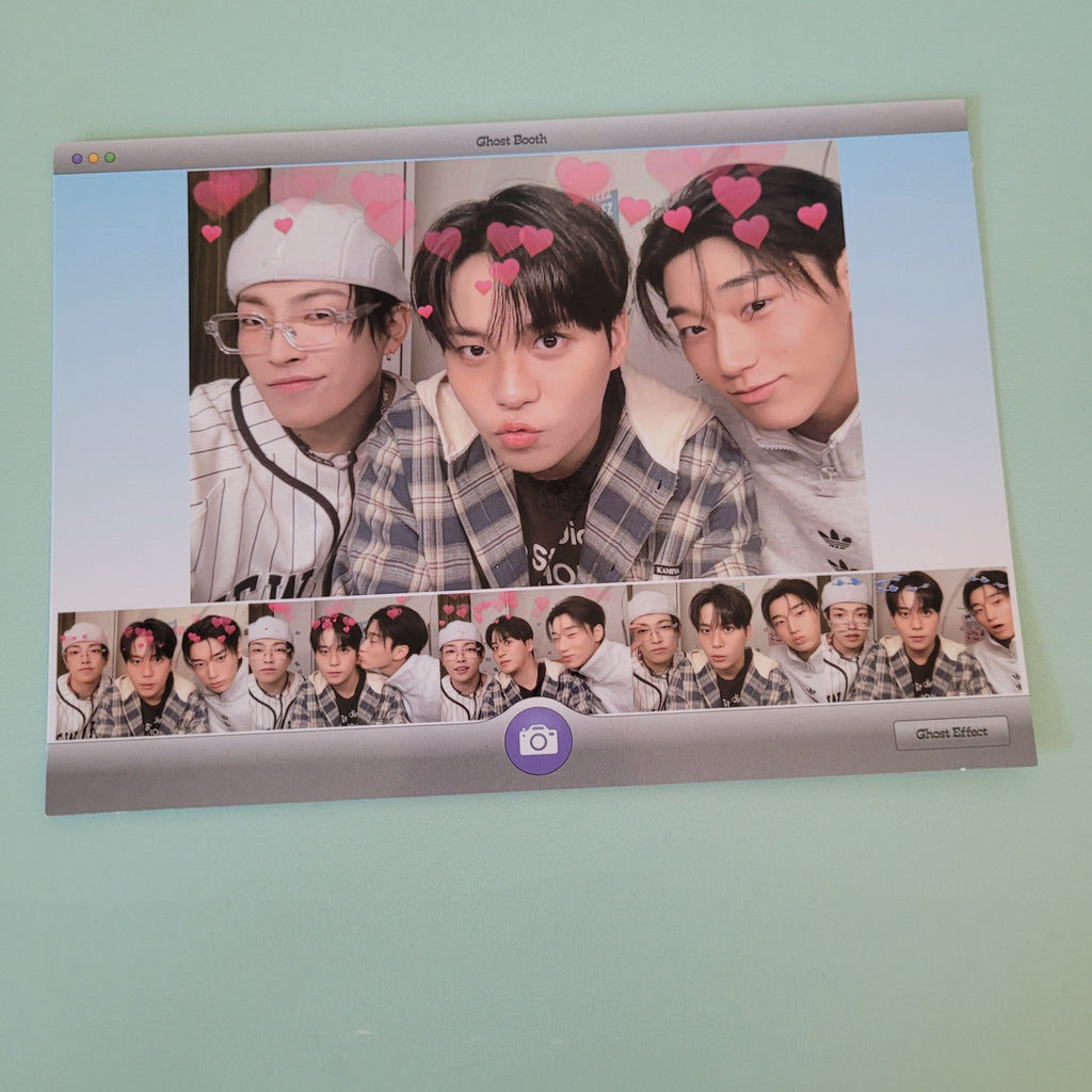 ATEEZ - Ghosteez: A5 Unit Glossy Photo - KPop Idol