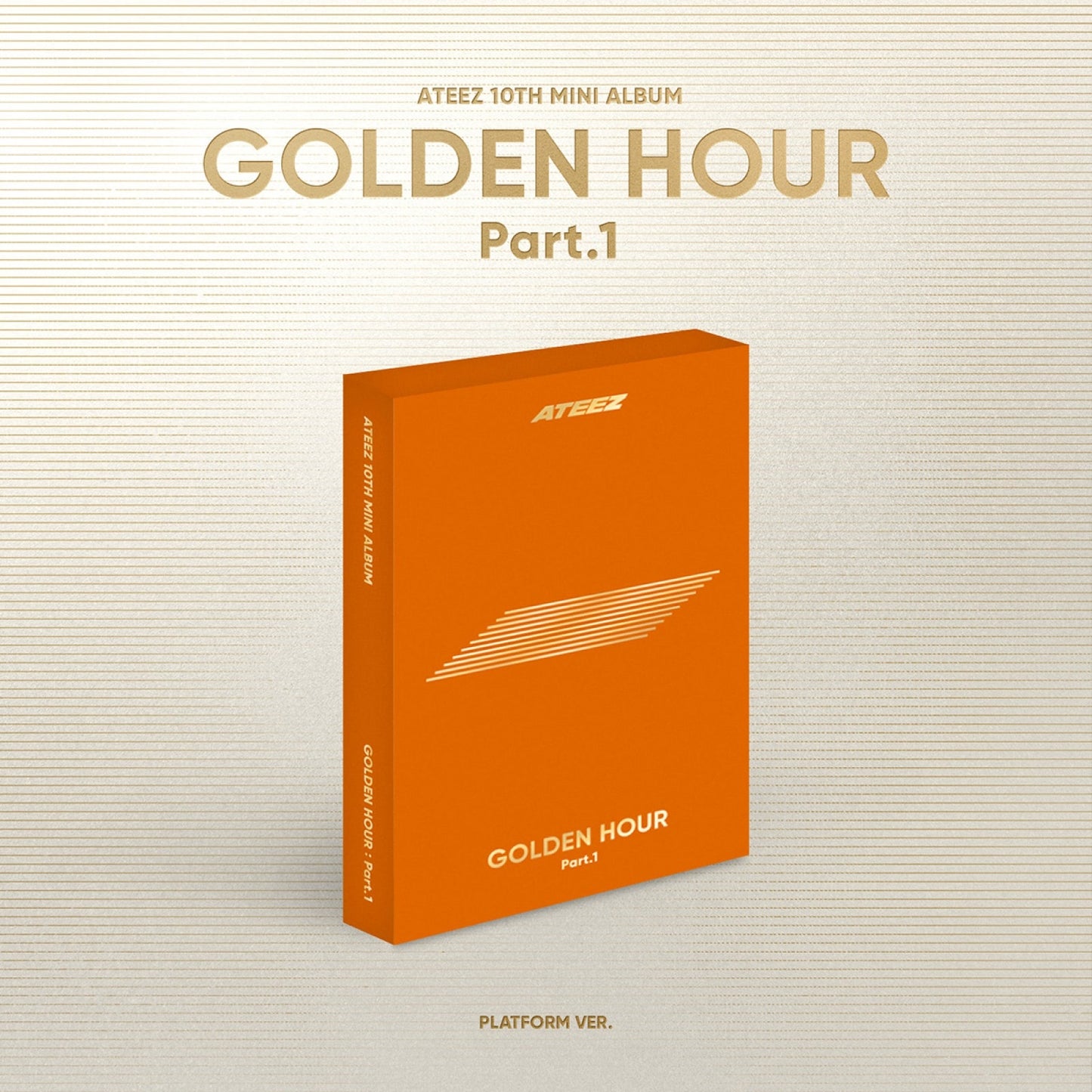 Ateez Golden Hour Part 1. Platform Ver. - KPop Idol