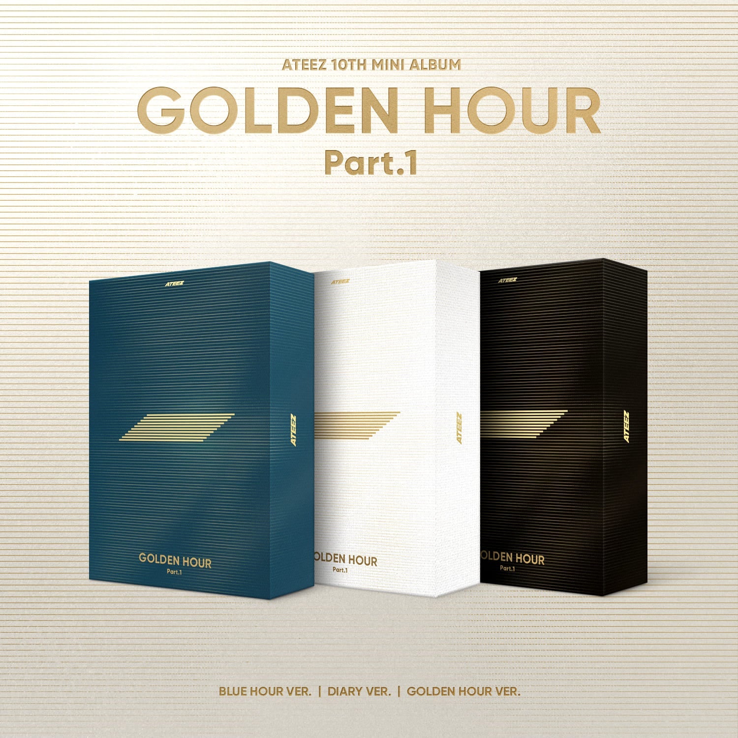 ATEEZ Golden Hour Part 1 (Version Choice) - KPop Idol