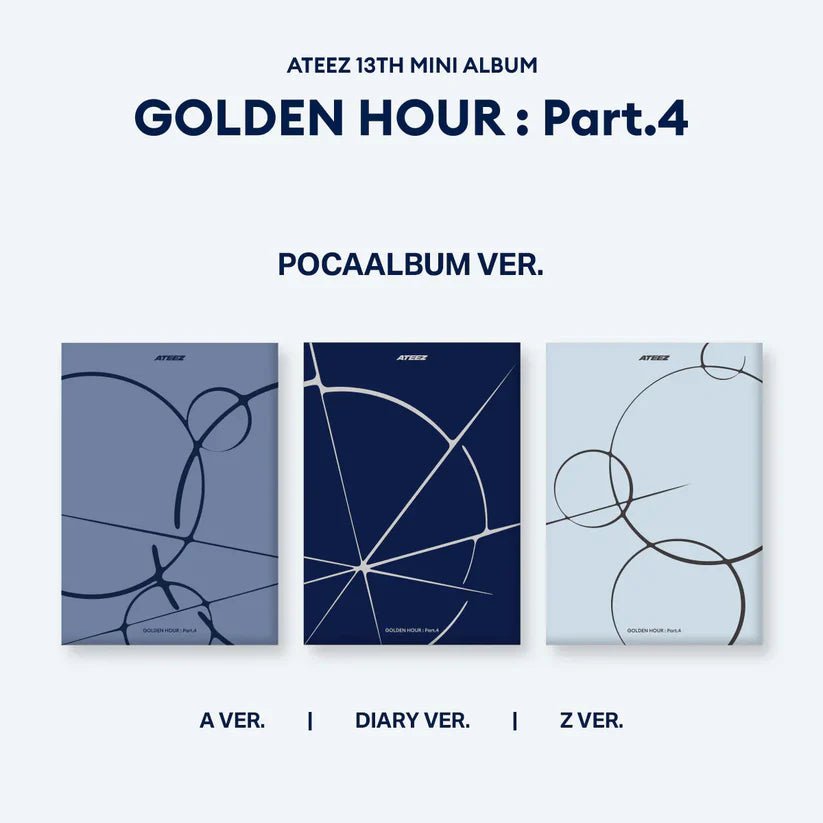 Ateez - Golden Hour Part.4: Poca Album / ToqToq POB - KPop Idol