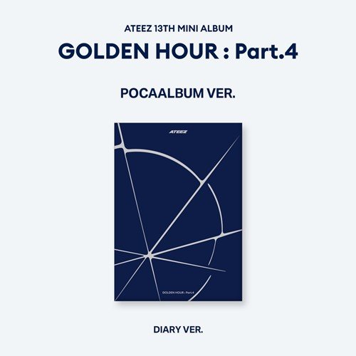 Ateez - Golden Hour Part.4: Poca Album / ToqToq POB - KPop Idol