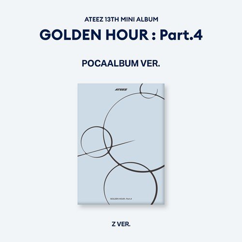 Ateez - Golden Hour Part.4: Poca Album / ToqToq POB - KPop Idol