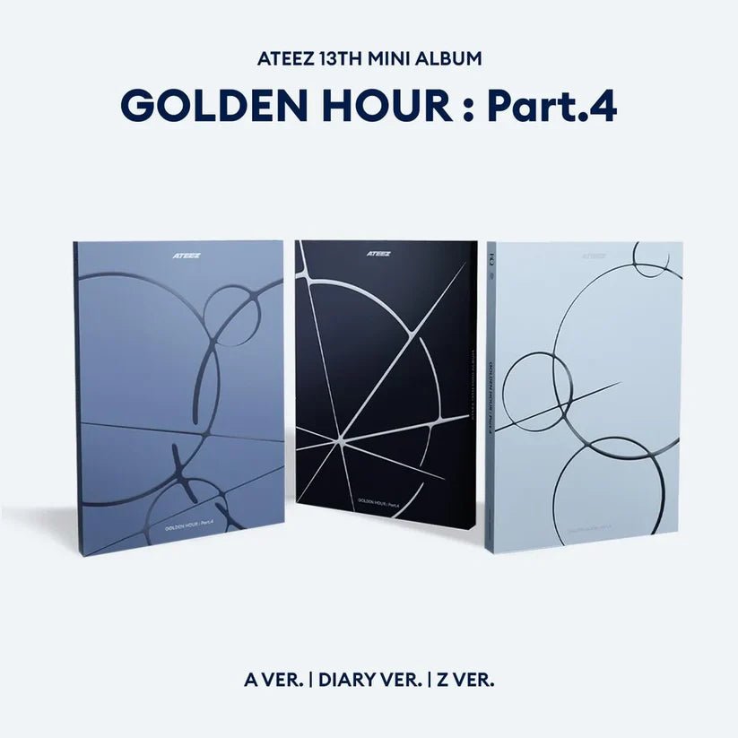 Ateez - Golden Hour Part.4: Standard Album / Makestar POB - KPop Idol