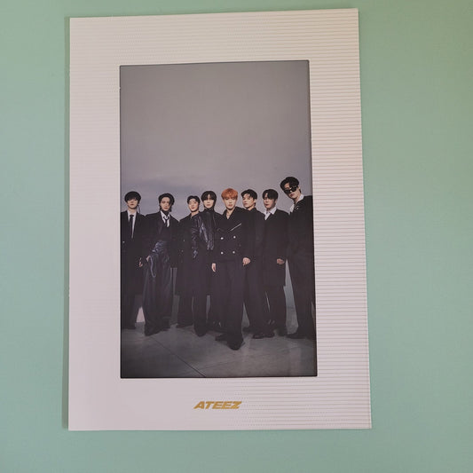 Ateez Golden Hour Photo in Frame - KPop Idol