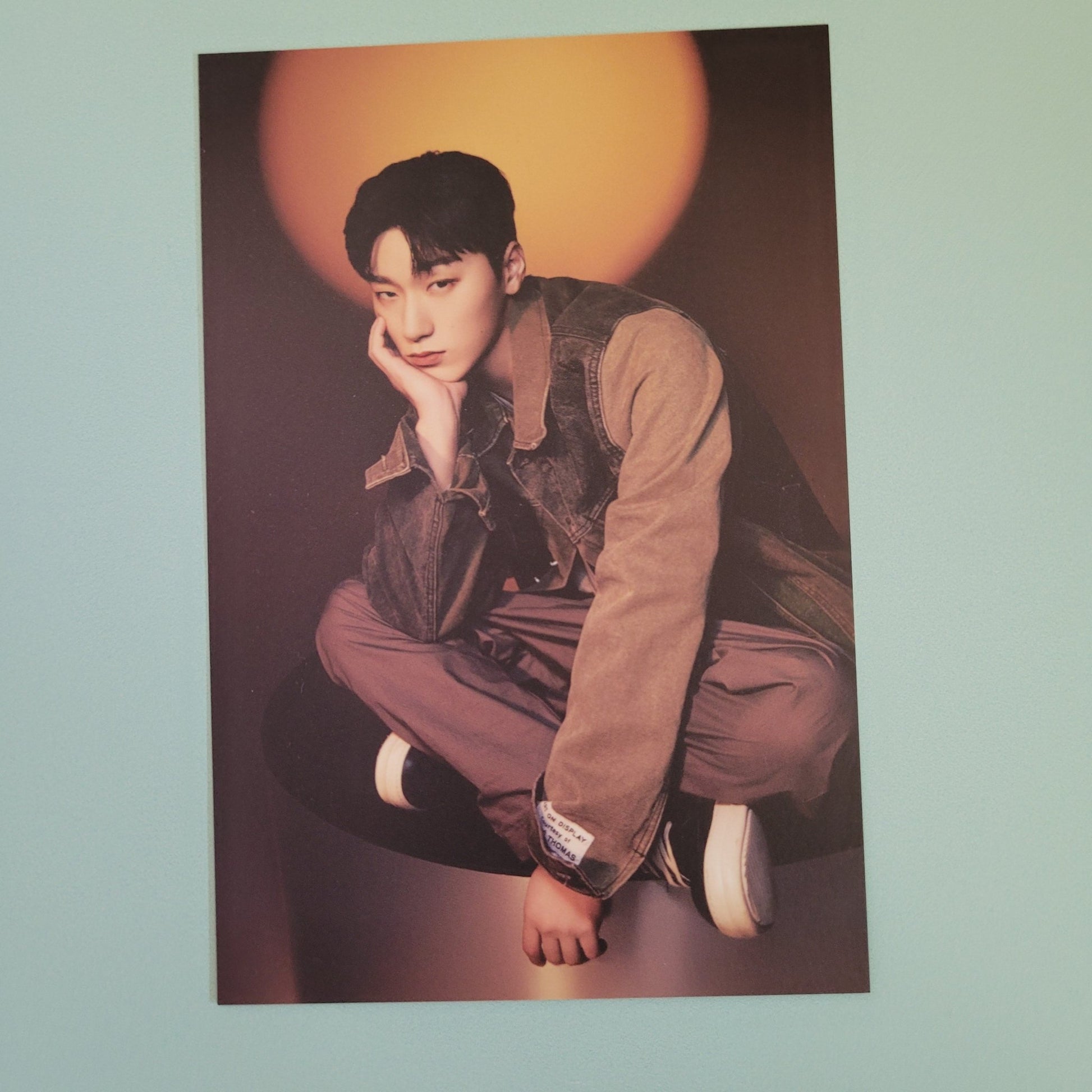 Ateez Golden Hour Postcard - San - KPop Idol