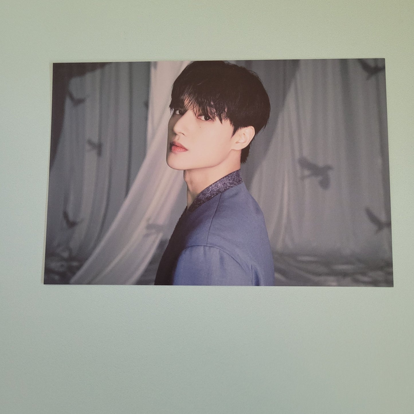 Ateez Golden Hour Postcard - Wooyoung - KPop Idol