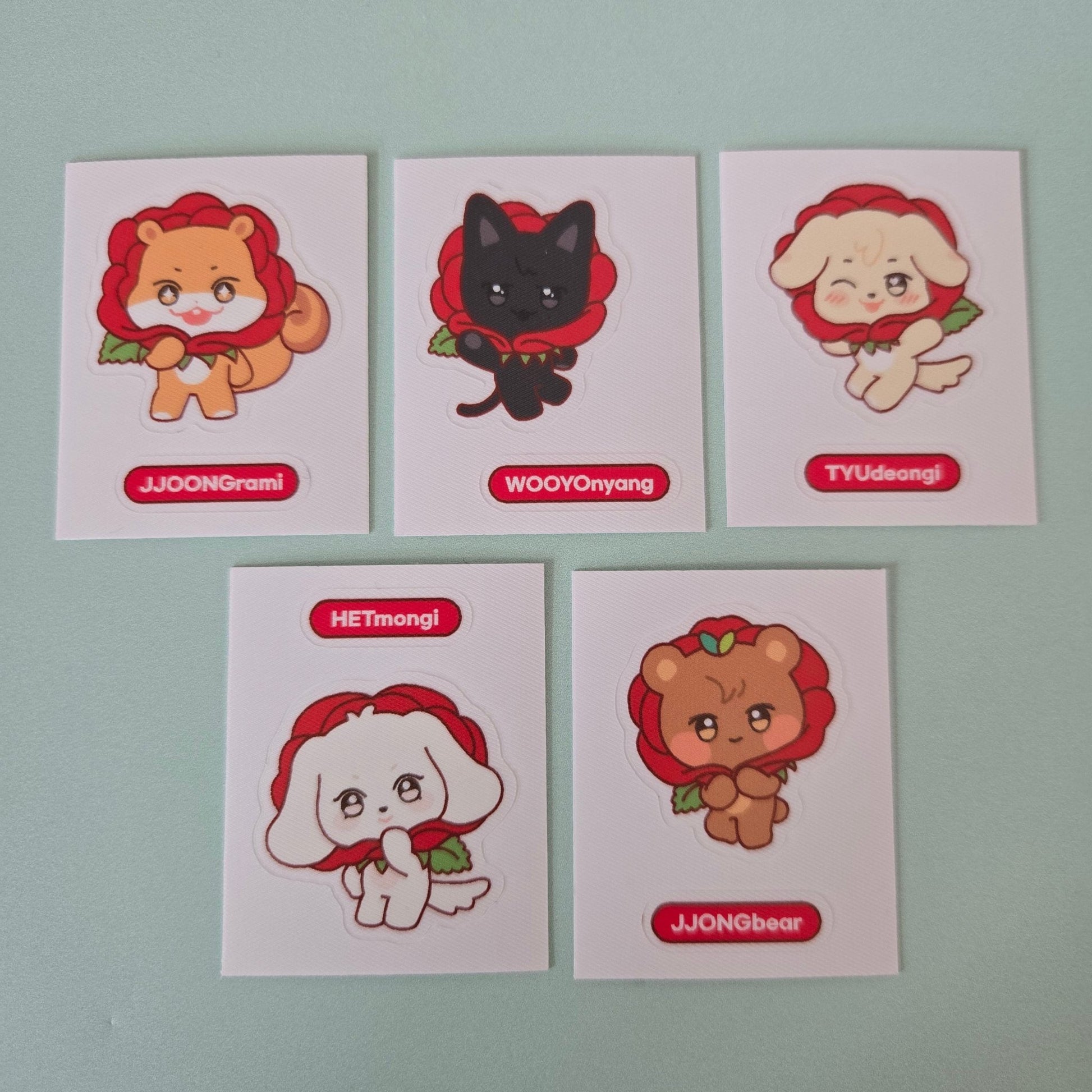 ATEEZ - Golden Hour Pt.3 POB: Makestar In Your Fantasy Aniteez Sticker - KPop Idol
