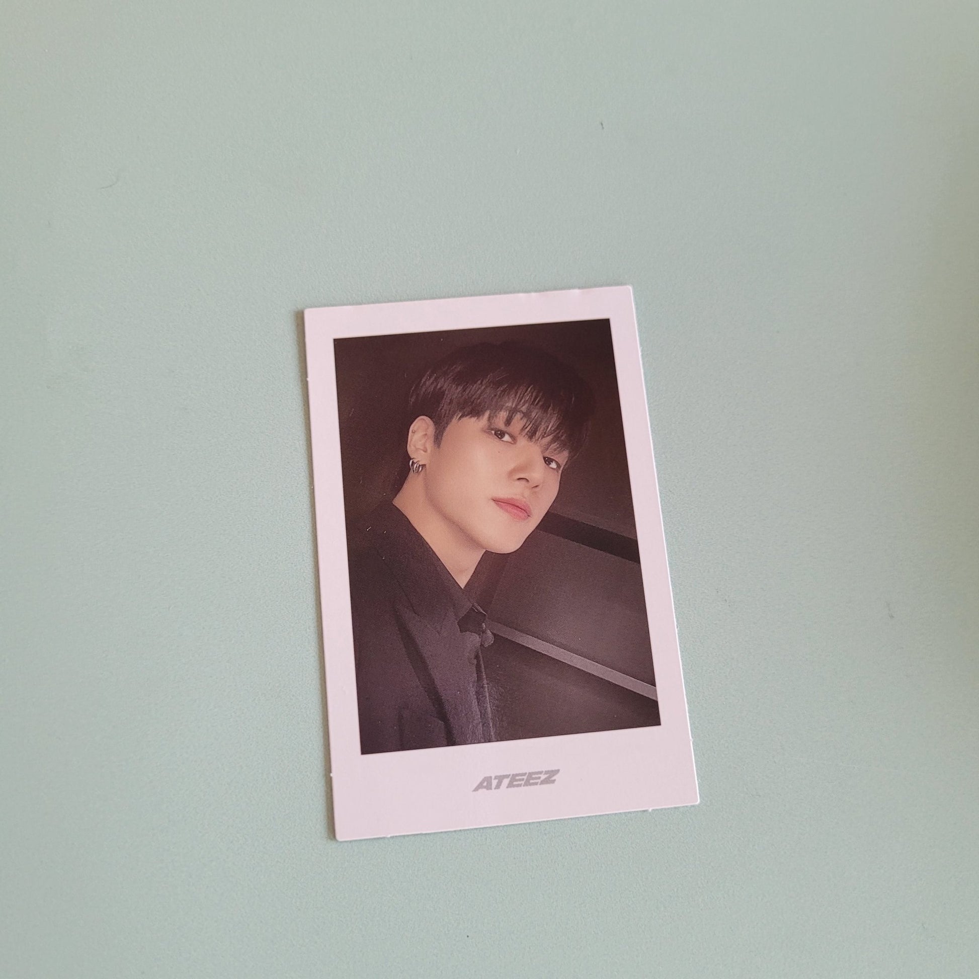 Ateez Golden Hour Pt.3 Poca Album Polaroid PC: Wooyoung - KPop Idol