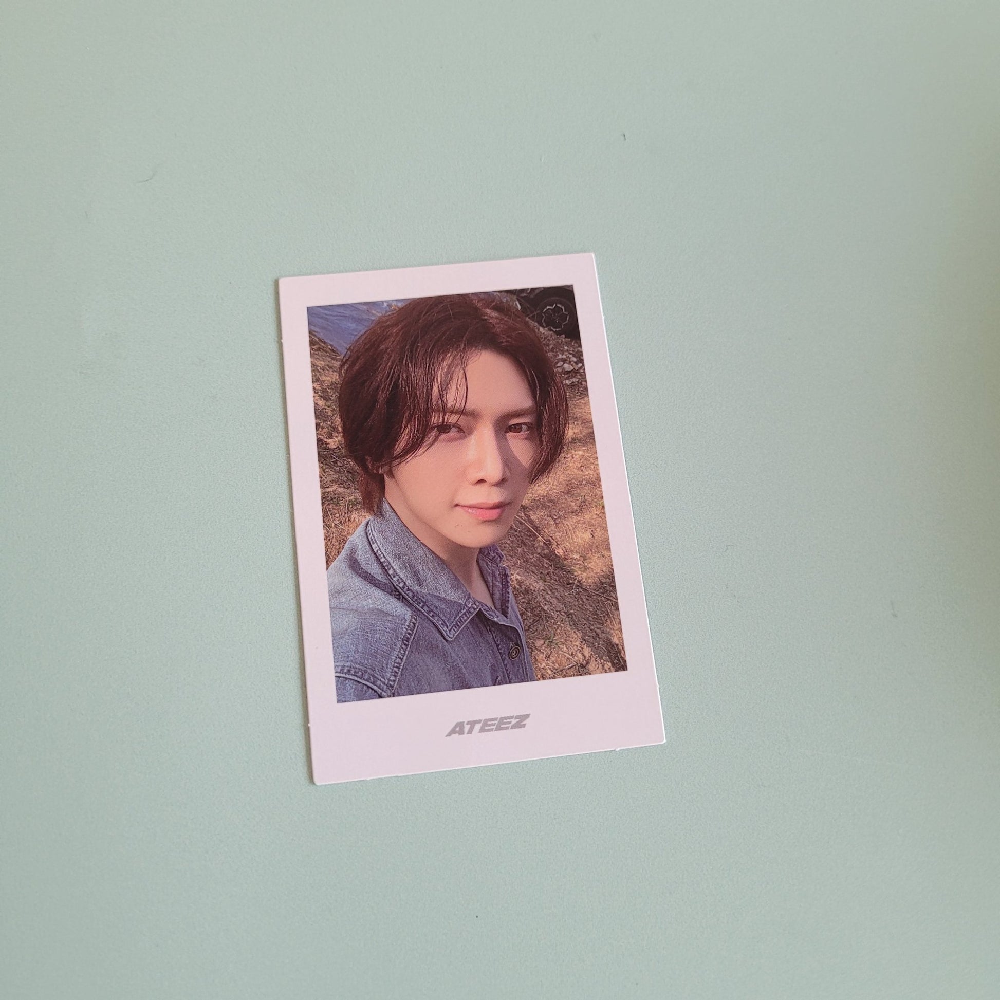 Ateez Golden Hour Pt.3 Poca Album Polaroid PC: Yeosang - KPop Idol
