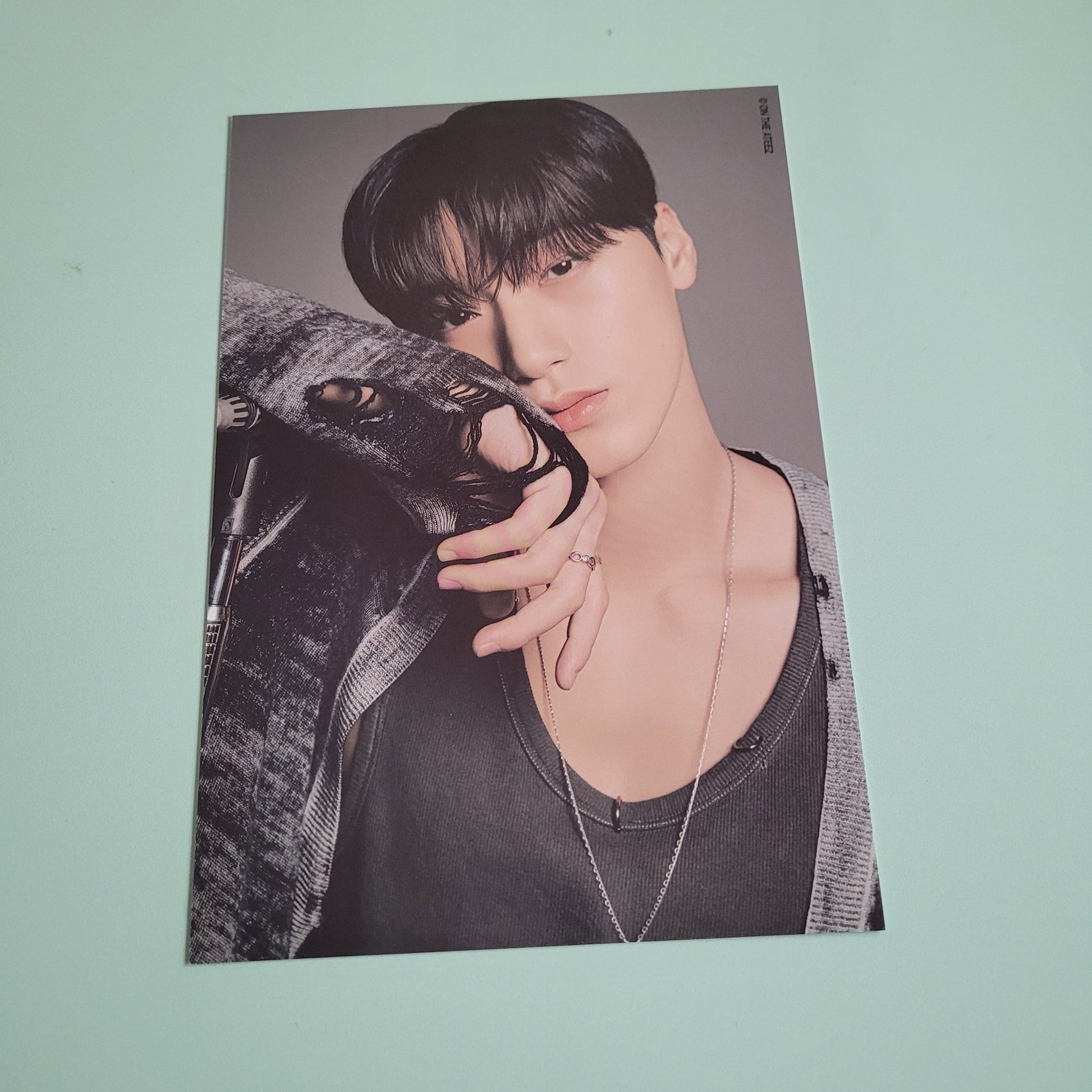 Ateez Seasons Greetings 2025 Glossy Double Sided Mini Poster (member choice) - KPop Idol