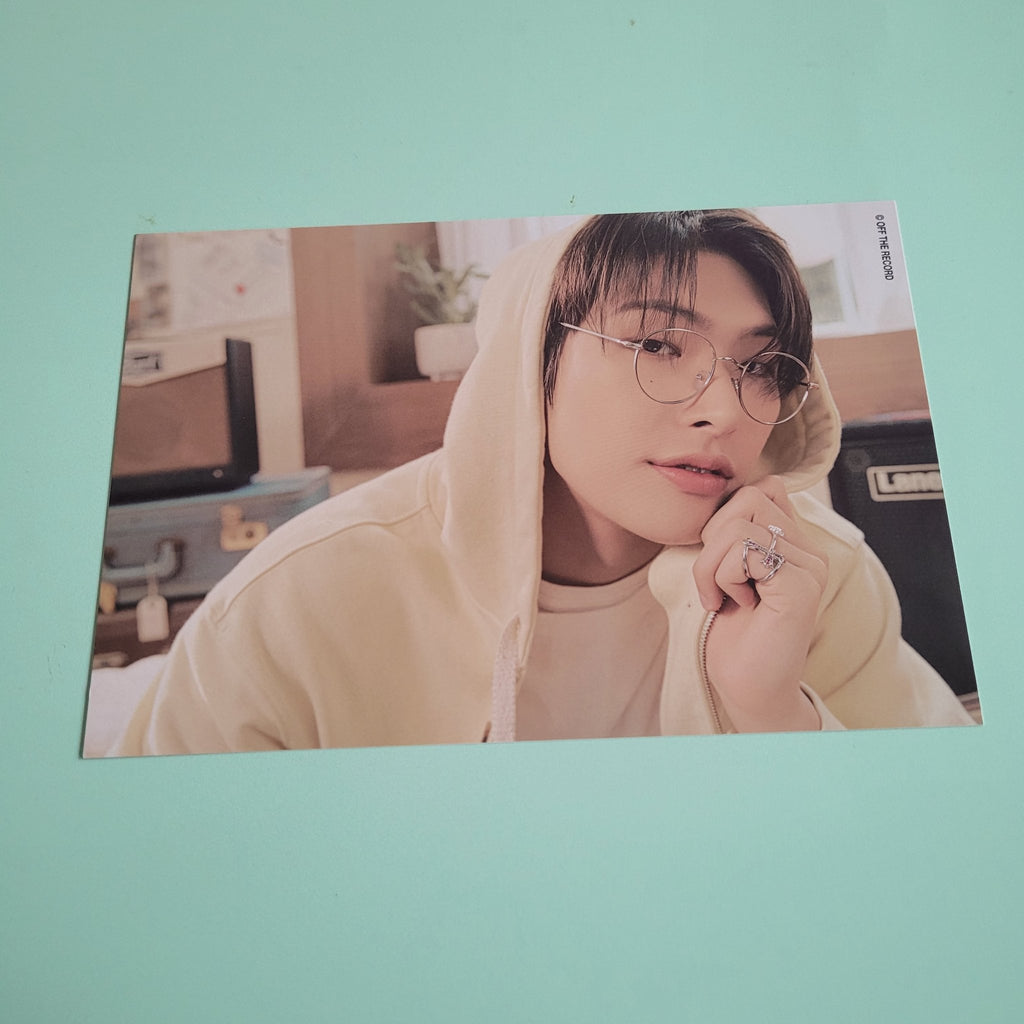 Ateez Seasons Greetings 2025 Glossy Double Sided Mini Poster (member choice) - KPop Idol