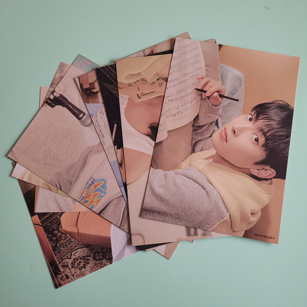 Ateez Seasons Greetings 2025 Glossy Double Sided Mini Poster (member choice) - KPop Idol