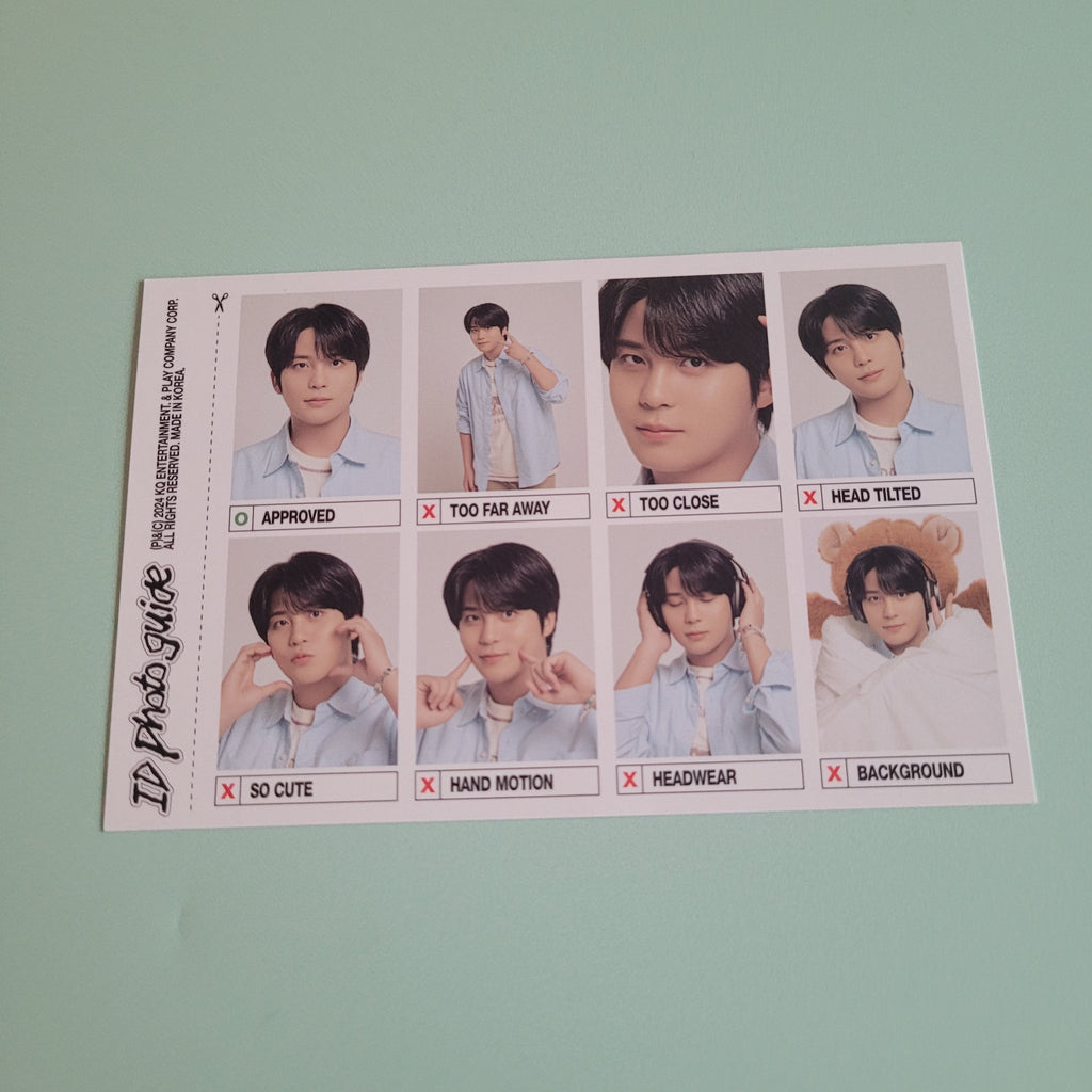 Ateez Season's Greetings 2025 Glossy Postcard - Member Choice - KPop Idol
